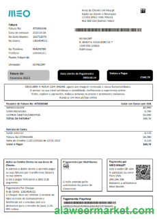 MEO utility business bill,  SCR